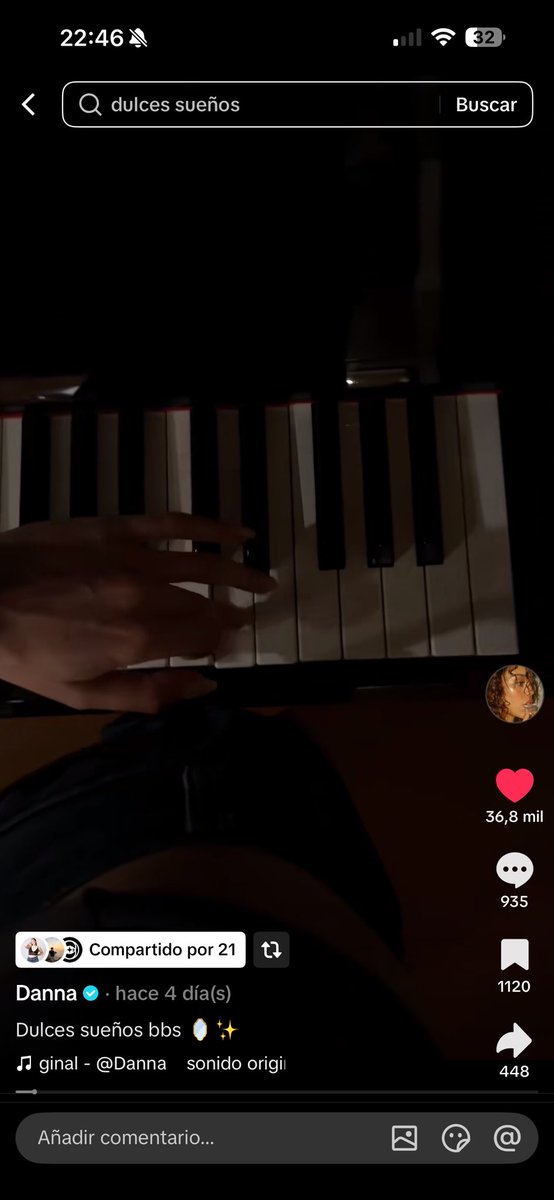 Porque silencian el nuevo audio de danna en tiktokkkk😭