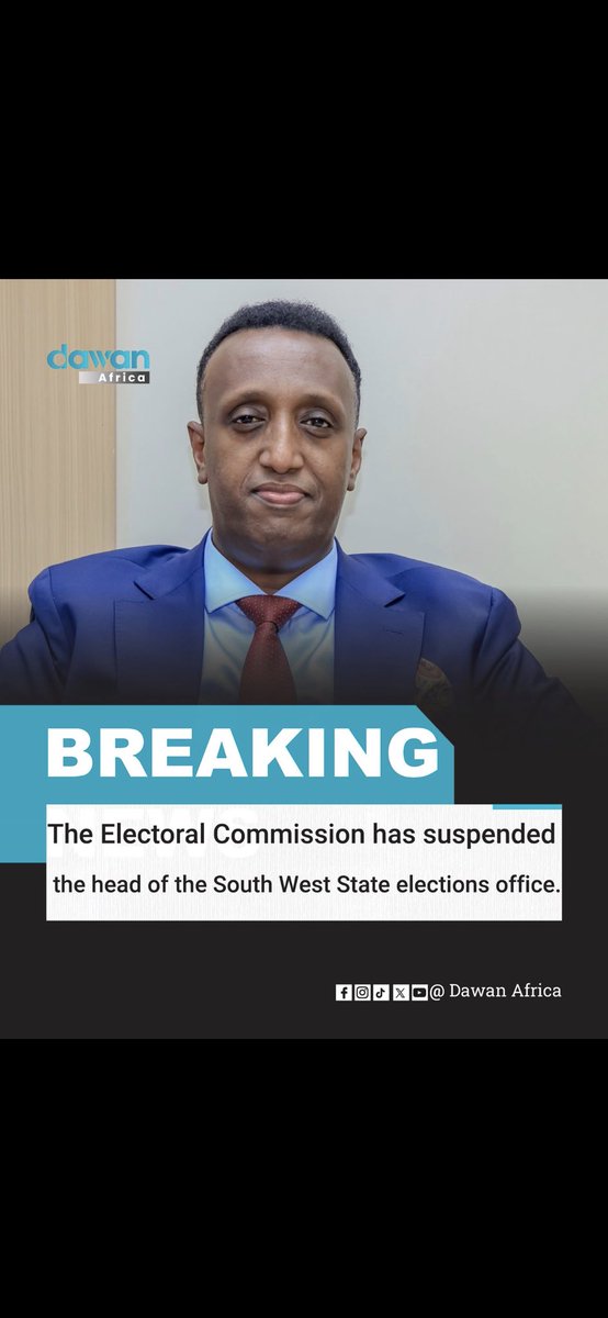 Minnesota resident who is currently the head of the corruption election that’s going on in Somalia. I am not sure if he involved the fraud in Minnesota. But what he’s doing back home is not acceptable and he’s an American who’s creating chaos in Somalia. He should be accountable.