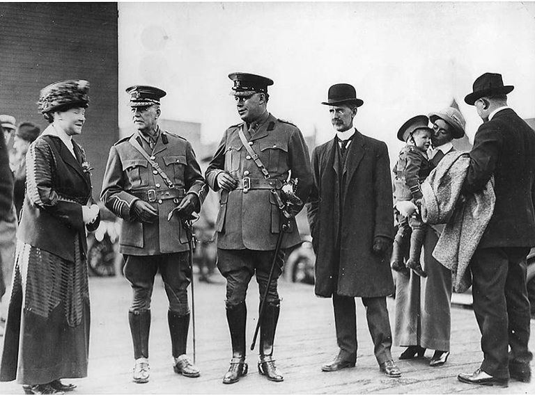 3DHistory1918's tweet photo. Sir John Craig Eaton Born: April 28, 1876 Role: Canadian Business leader &amp; wartime philanthropist
“In times of war, every citizen has a duty — some fight abroad, others strengthen the home front.”

#CanadianHistory #eaton #normanleach https://t.co/GHdGHQryro