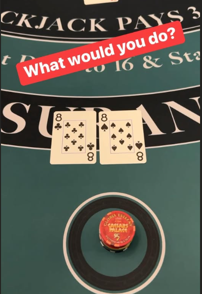 HennyReloads's tweet photo. You go all in and you get a pair of 8s, dealer is showing a 10 👀 What's your next move ❓ https://t.co/RmACMW7Ia9