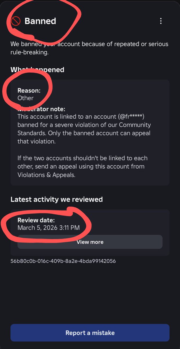 nerd_2021's tweet photo. @Roblox @NosniyRBLX @Roblox On March 5th, My account (kam_ninja124) was falsely terminated due to AI moderation flagging me for no reason. I had no bans or suspensions in the past year I recieved no warnings or a real reason for my ban. Im requesting a human review so my account is reinstated. Thank https://t.co/v7Gv2RT8iz