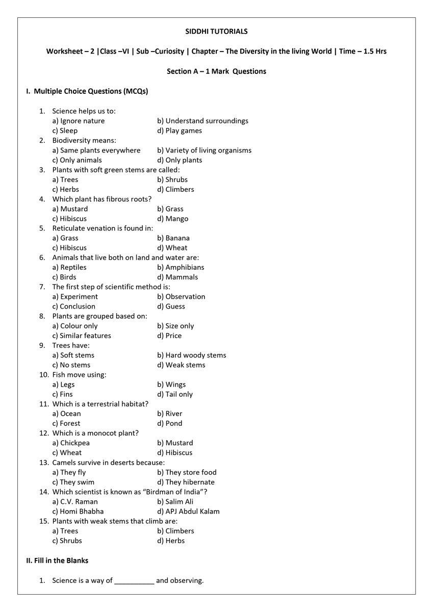siddhi_tutorial's tweet image. SIDDHI TUTORIALS – CLASS VI SCIENCE 

Subject: Curiosity
Chapter: The Diversity in the Living World

Admissions Open – Join Today!
Contact: 9861902023
Address: HIG-148, K-5, Kalinga Vihar, Bhubaneswar

#SiddhiTutorials #Class6Science #CuriositySubject #DiversityInLivingWorld
