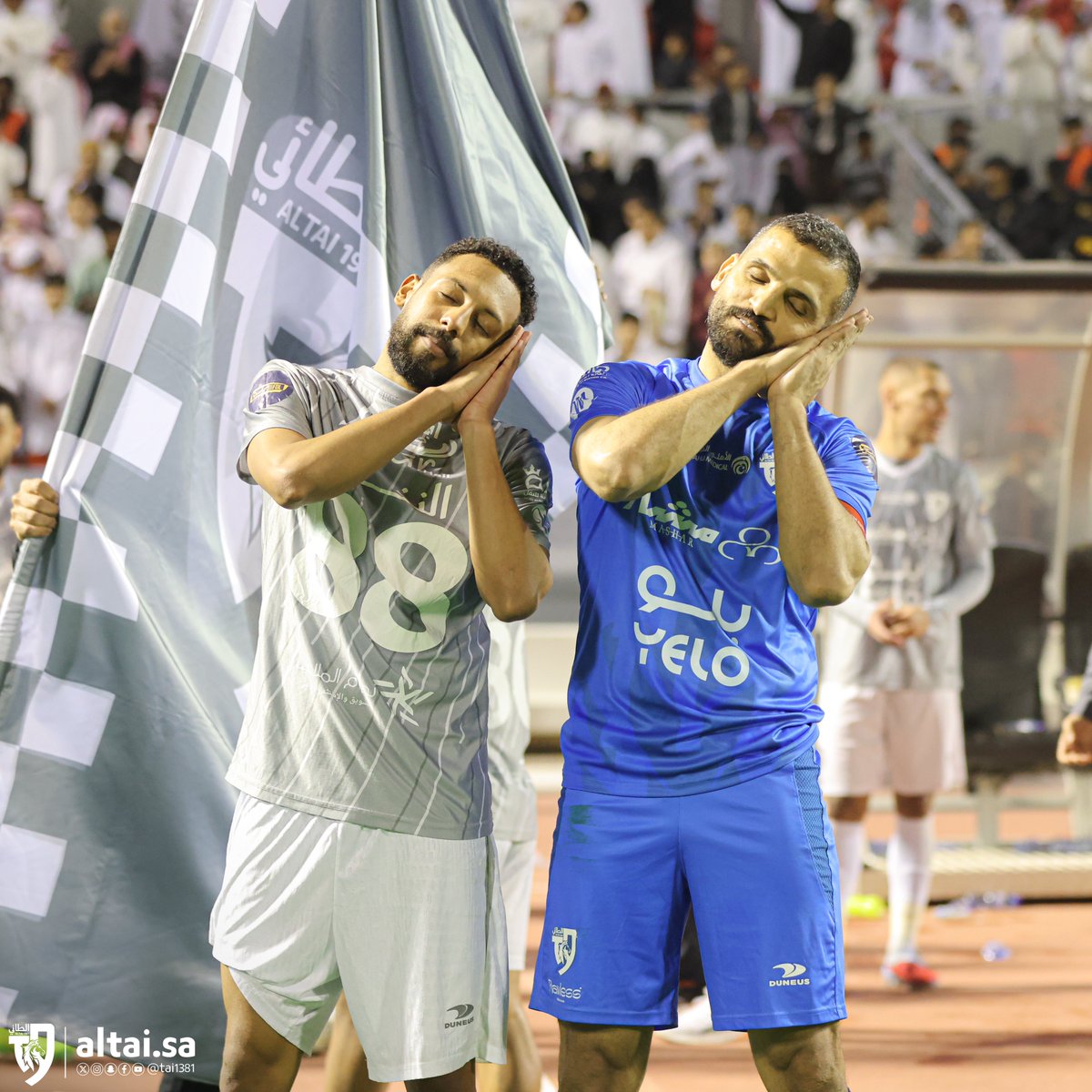 نومًا هنيئًا .. وأحلامًا سعيدة 🛌
تصبحون على خير 👋🏻

#الجبلين_الطائي | #دوري_يلو
#الطائي | #فارس_الشمال 🩶