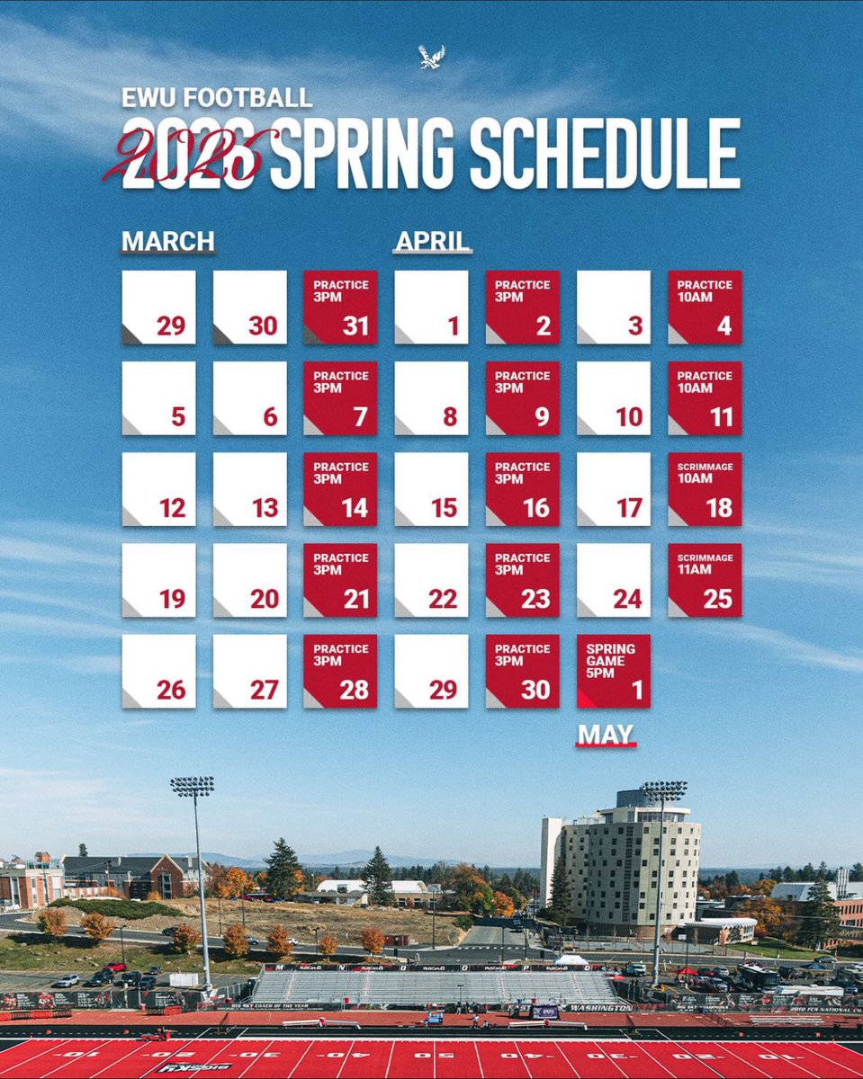 Bnot5_'s tweet photo. Can’t Wait to Be in Cheney April 28th 
@CoachHutton__ @EWUFootball @CoachPierceII https://t.co/DWzCY4eVGk