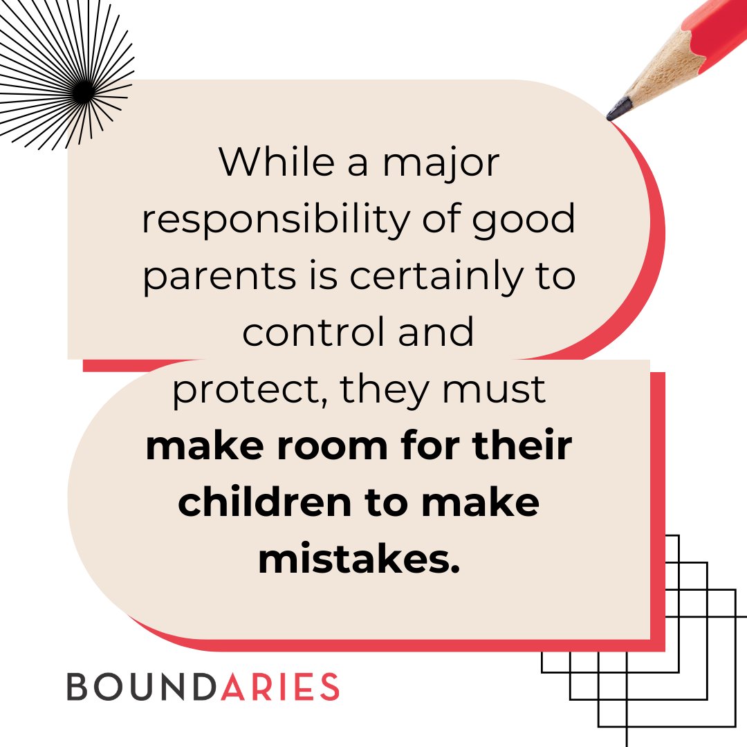 BoundariesBooks's tweet photo. ๐ Overcontrolled children are subject to dependency, enmeshment conflicts, and difficulty setting and keeping firm boundaries. They also have problems taking risks and being creative.
โถ๏ธ Take the Boundaries Quiz at https://t.co/FXRAvBX7nc.
#BOUNDARIES #parenting #overcontrol https://t.co/Vh3b7HN8Ua