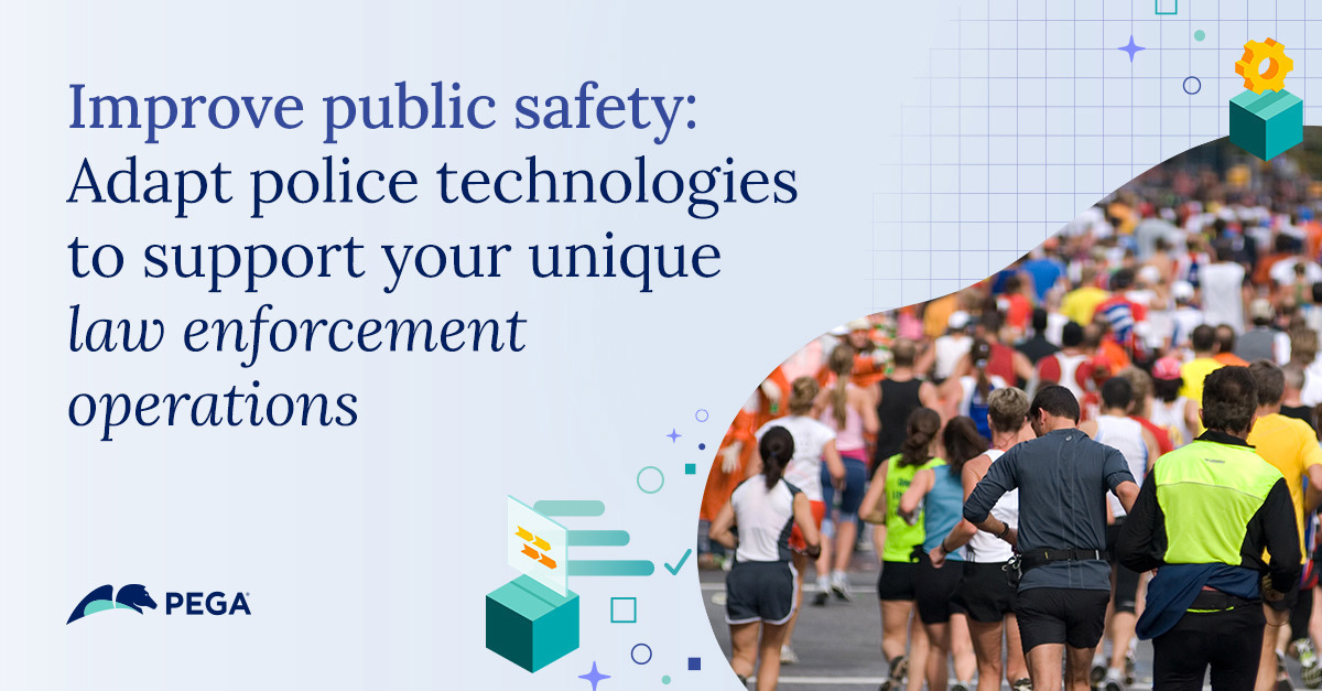 Australian law enforcement needs modern, scalable technology to support a 21st Century Police Force.  Pega’s Case Management solution is designed by police, for police. Ready to modernise your force?

Read More: my.sociabble.com/5HF1aeKtDicX