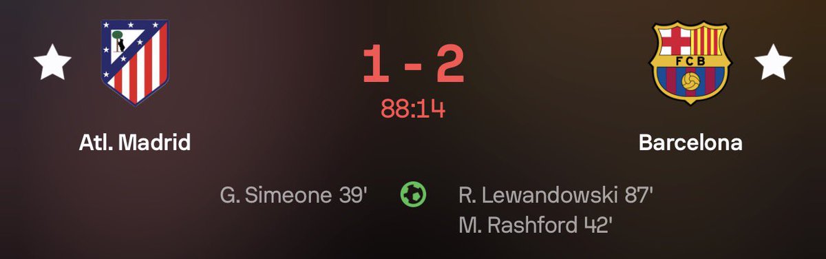 GOOOOOAAAAALLLLL

thank you LEWANDOWSKI