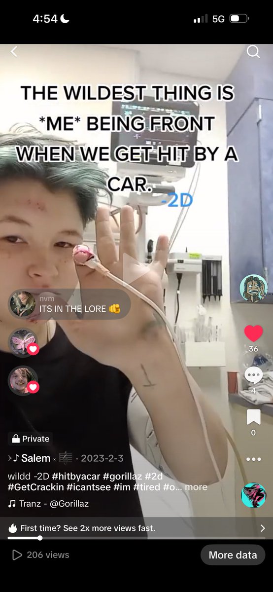 portalpuke's tweet image. getting hit by a car #notevenlying