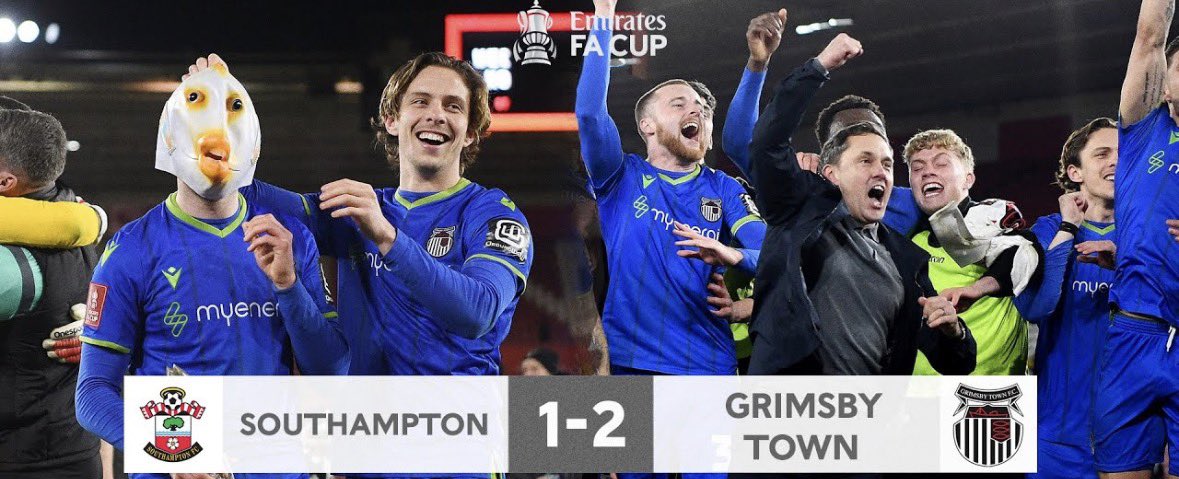 Saints away in the cup isn’t for everyone, I suppose…