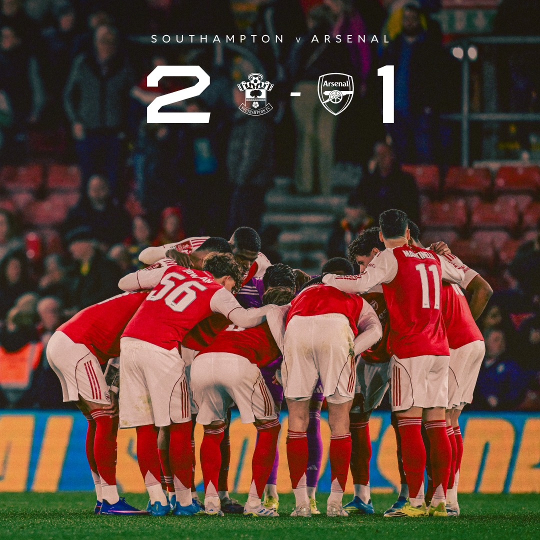 Our FA Cup journey ends here. 💔
Now all focus shifts to Sporting CP on Tuesday. Time to bounce back. 🔴⚪️