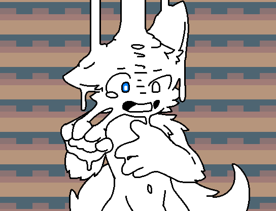 Aurora8901's tweet photo. White wolf transfur #changed https://t.co/A7qa51JGBD