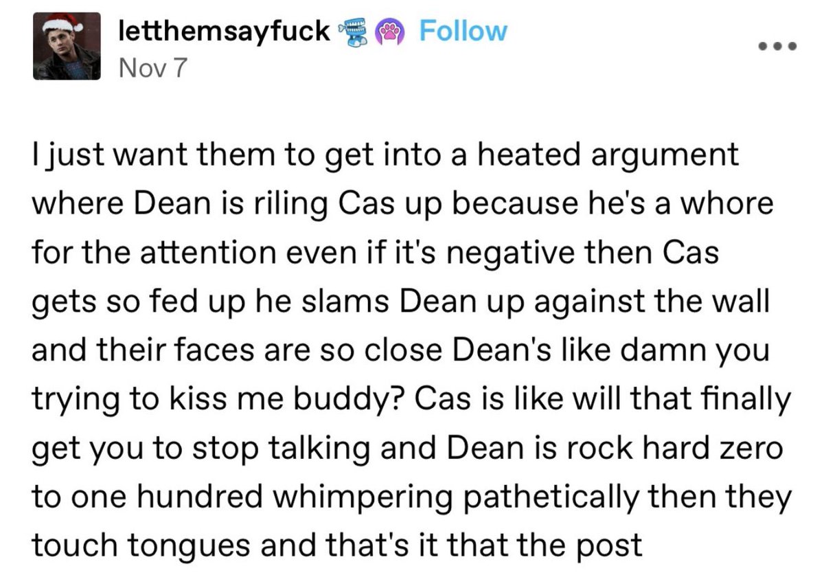 spnjxnmish's tweet image. #YES