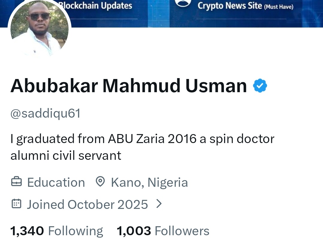 Abubakar Mahmud Usman tweet media