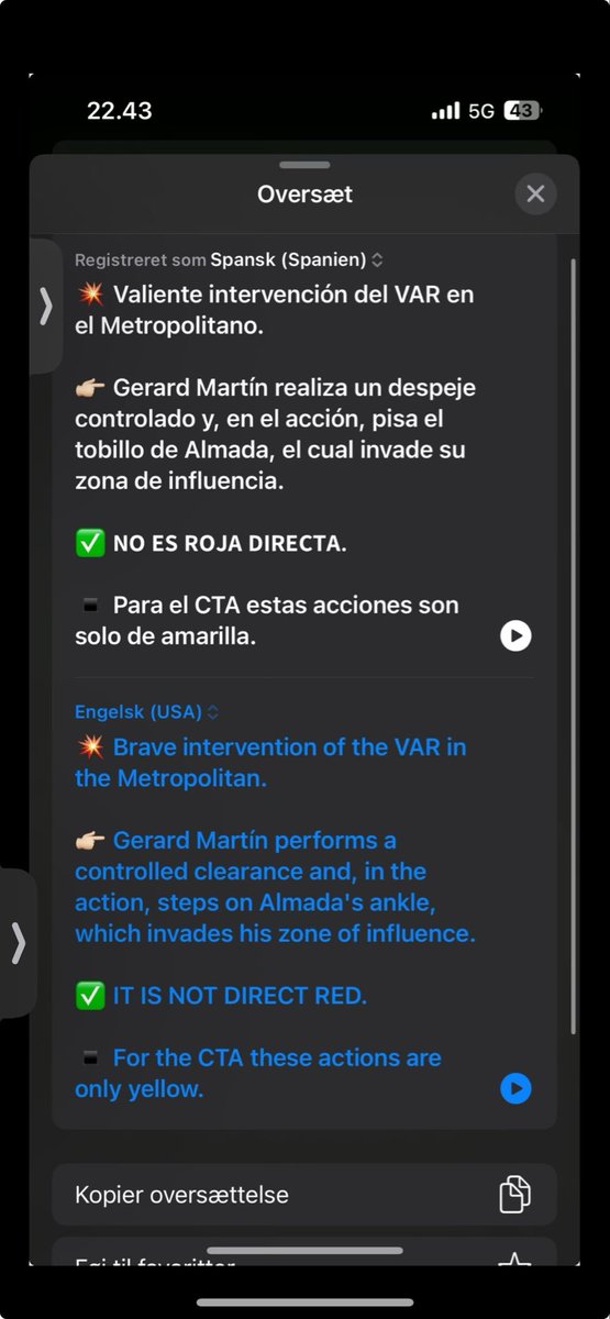 Fútbolista tweet media