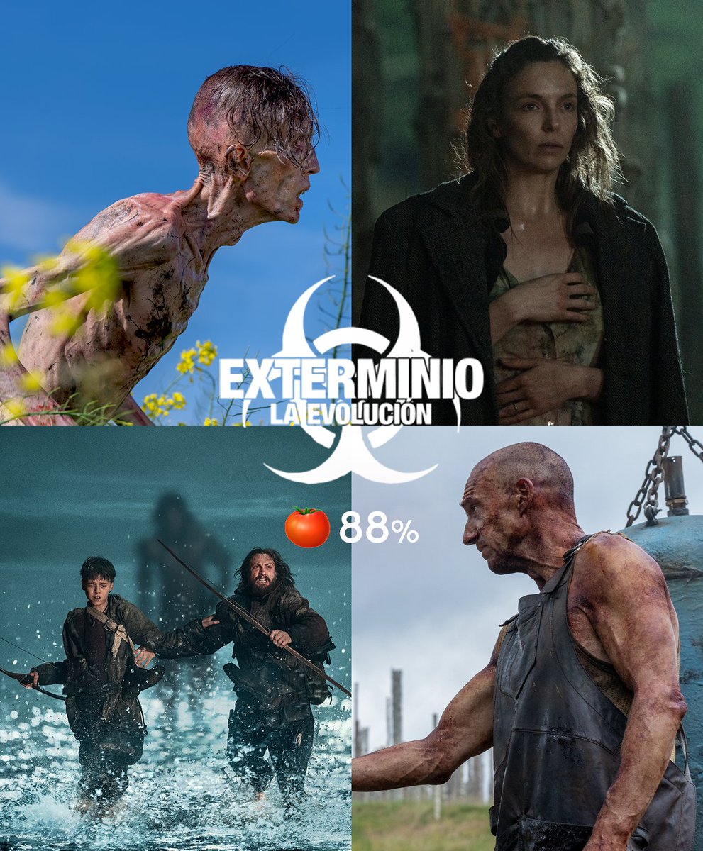 HBOLAT's tweet photo. La saga que redefinió las películas de zombies. 🔥

¡Exterminio: El Templo de Huesos se estrena hoy en HBO! 

#Exterminio https://t.co/52xFdSojfb