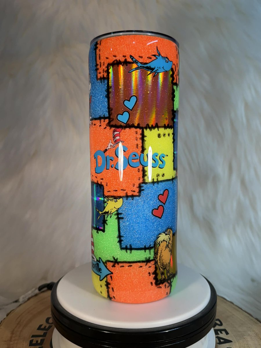steelecreations's tweet photo. One Fish, Two Fish.... What is your favorite Dr. Seuss Book? This cute Suess Patchwork tumbler would be a perfect Teachers gift for that Favorite Teacher in your life!
https://t.co/DZ1z8tYuLU...
#drsuessweek📷📷 #onefishtwofishredfishbluefish #thing1and2 #teacherlife https://t.co/peUUTIJfmM