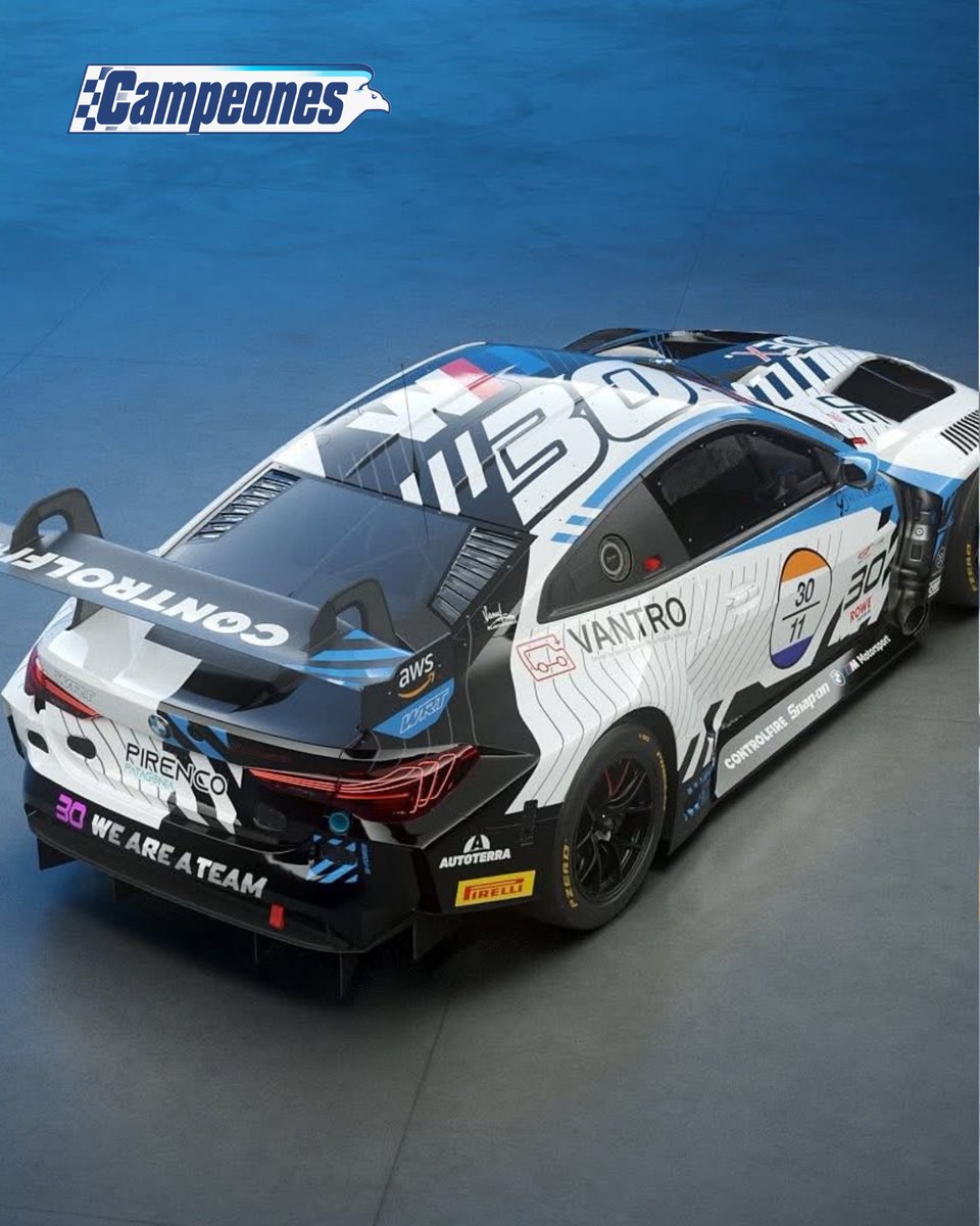 #Argentinos | ✅ El Equipo WRT dio a conocer la decoración que lucirá el BMW M4 GT3 Evo con el que Ignacio Montenegro disputarán la GT World Challenge Europe.

👉 Matisse Lismont será el segundo piloto del vehículo que portará el N°30 en sus laterales. Por su parte, Amaury