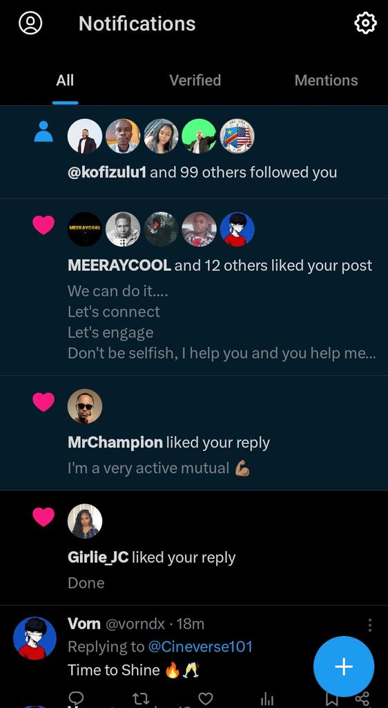 Cineverse101's tweet photo. See boost ooo
My mutual =fast engagement 
If you can handle the speed let's connect. 
Abi let's engage 😂 https://t.co/gaSx8EzXYv
