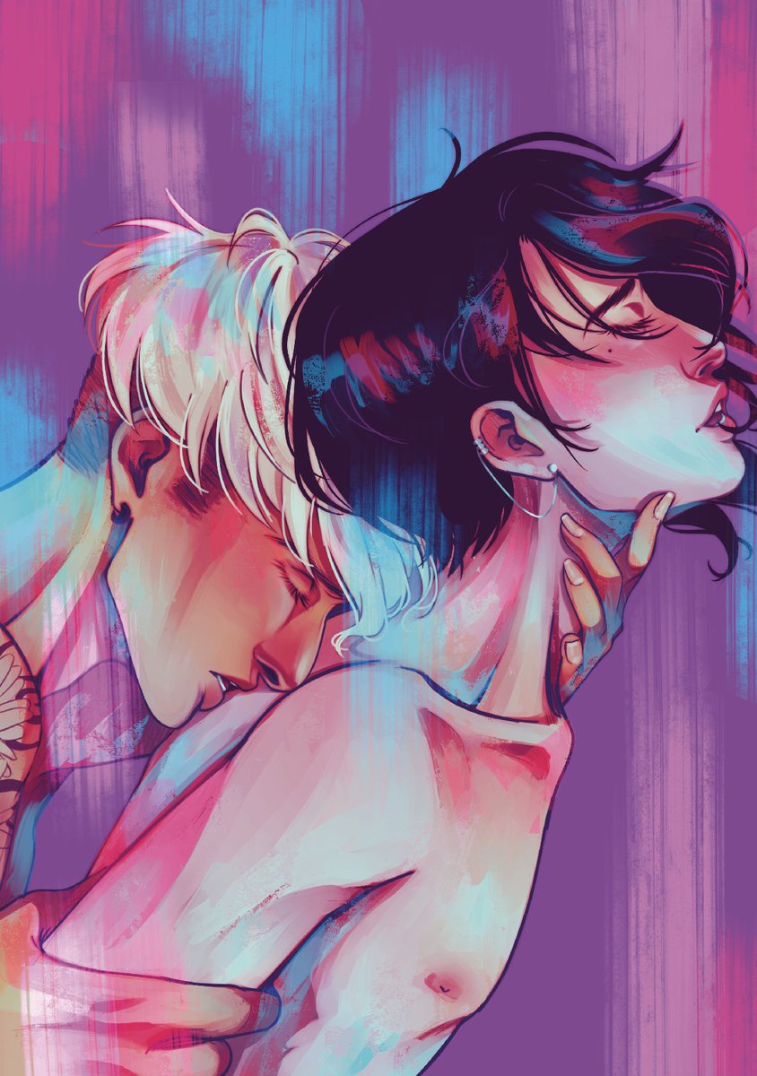 acorda amor você precisa ver como tá ficando a arte de capa do artbook NSFW dos protagonistas do meu quadrinho