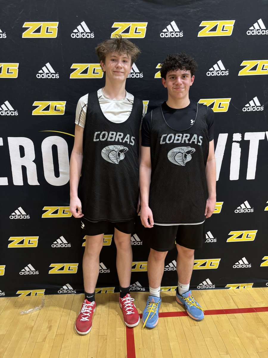 #ZGPOTGx2🏆🔥‼️
Congratulations to Brady Lawn and Liam McDonough for playing hard all day and getting the victory for #TeamCobras‼️‼️
#ZGEaster🐰