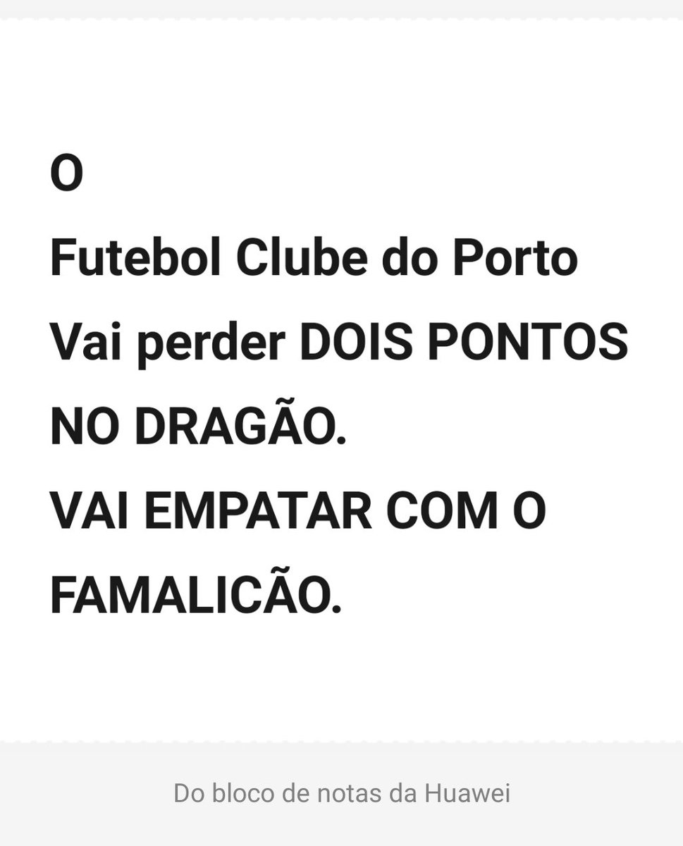 Perde 2 pontos hoje e 3 prá semana.