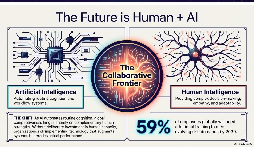 __douglasgreen's tweet photo. The future isn’t just AI—it’s Human + AI. 🤖+🤝
@McKinsey calls it the Human Advantage: leveraging our emotional intelligence and complex problem-solving to lead the tech revolution.
Don't just work harder, work more humanly.
#HumanAdvantage #FutureOfWork https://t.co/uRKrR9MV5y