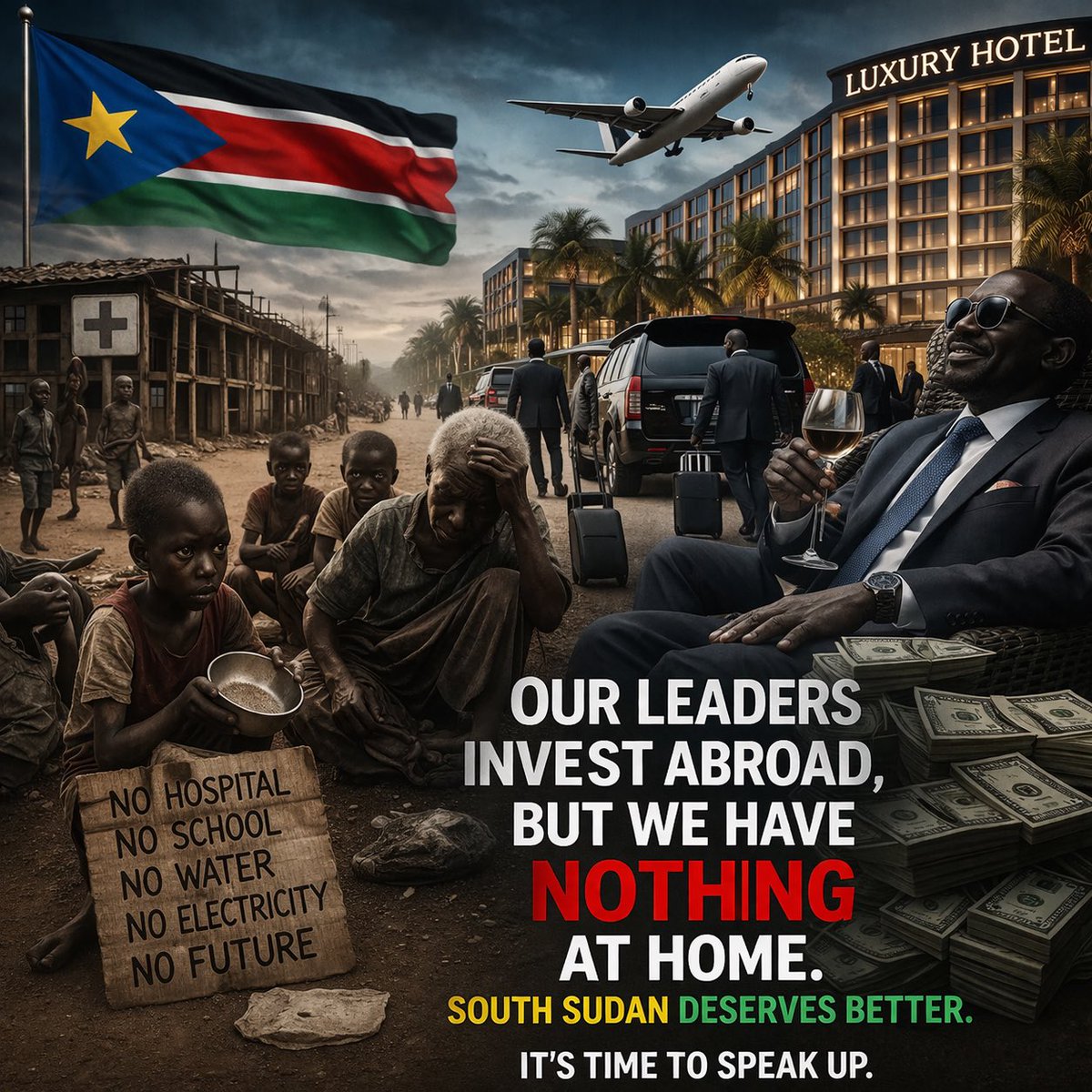 Who is responsible for this crisis, and who is to be blame for it.