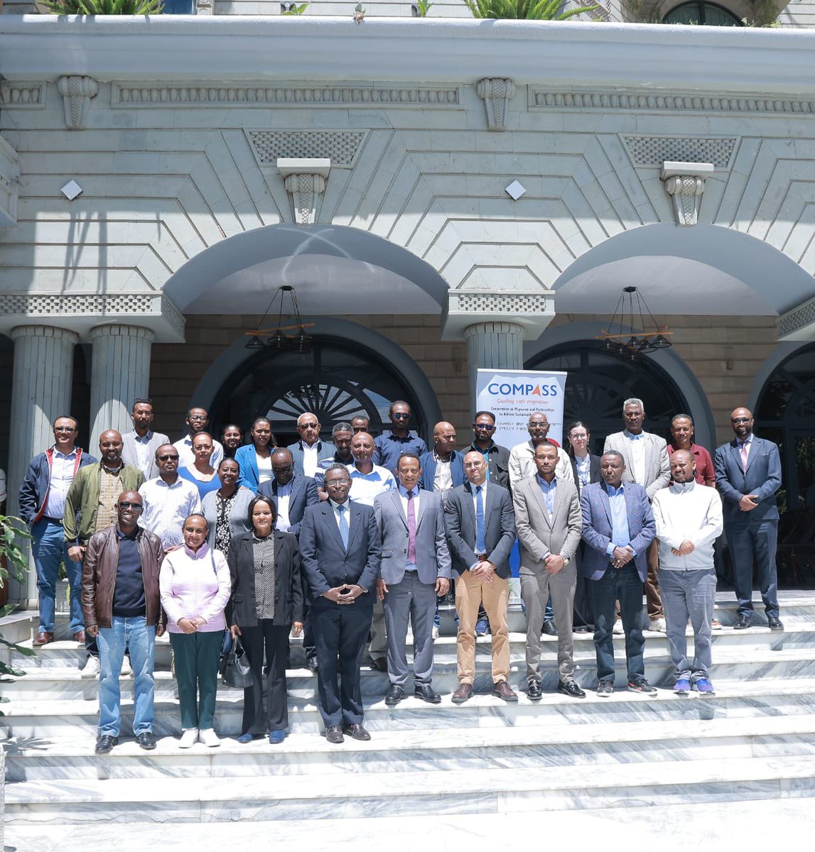 fitsumaregaa's tweet image. We are grateful to the International Organization for Migration (#IOM) 🇪🇹 for their valuable partnership. 

Over the weekend, we held productive and insightful discussions with diplomats and key stakeholders on Migration and Diaspora Economic Diplomacy.