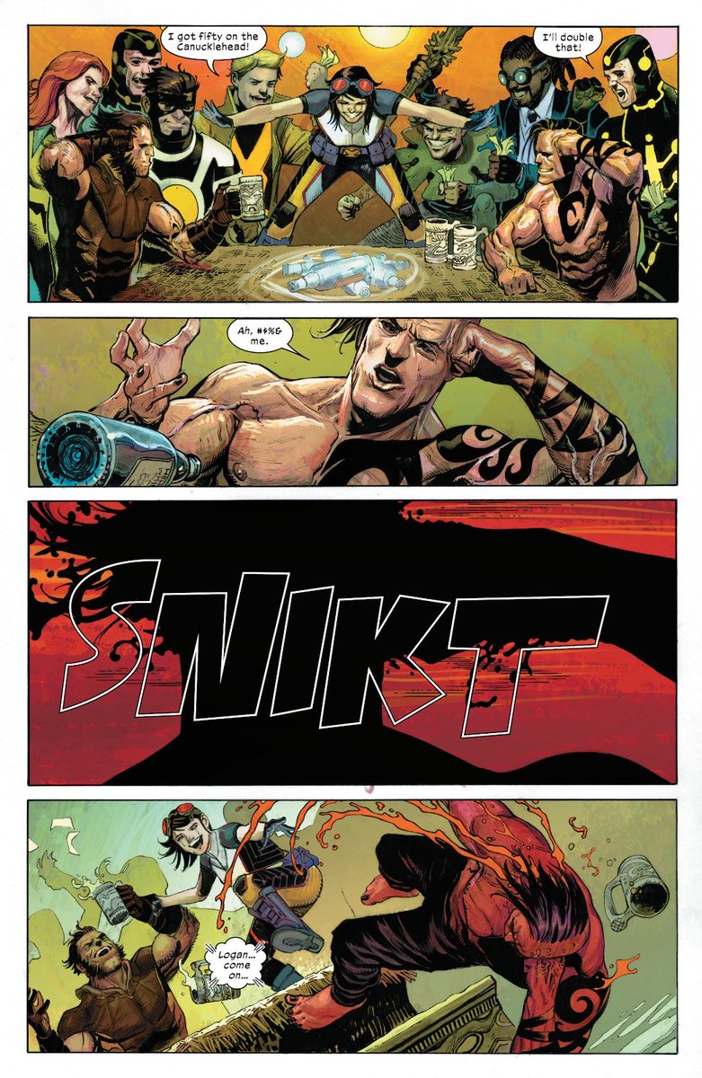 Wolverine’s version of Russian roulette is insane