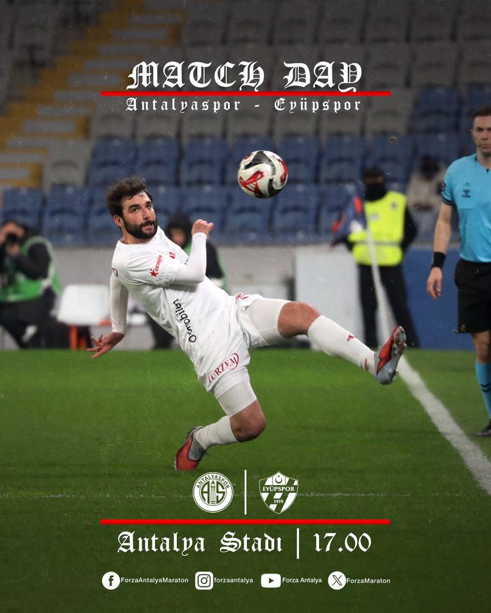 🏟️ Haydi Antalya Maça!

🇵🇪 #Antalyaspor
🦂 #AkreplerinMaçıVar
🔥 #ForzaAntalya