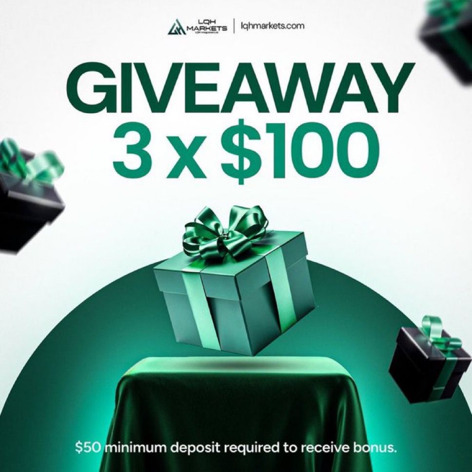 1XRISK's tweet photo. 🚨 $300 GIVEAWAY! 🚨

We are doing a 3 x $100 broker account giveaway! 🥳

How to enter:

1. Follow @1XRISK @MAbba_FX , @LQHMarkets and @LQHfunded
2. Like & retweet
3. Tag 4 traders
4. ⁠4. Engage with quoted tweet.
5. Turn on @MAbba_FX Notification 

Also follow: @DailyEdgeFx ! @Aeroonfx ! @Abubakariguri ! @Itzwaleedggw ! @babujin_fx ! @Range___Trader ! @Peregrinefx1

Winners in 72 hours, good luck! 👀