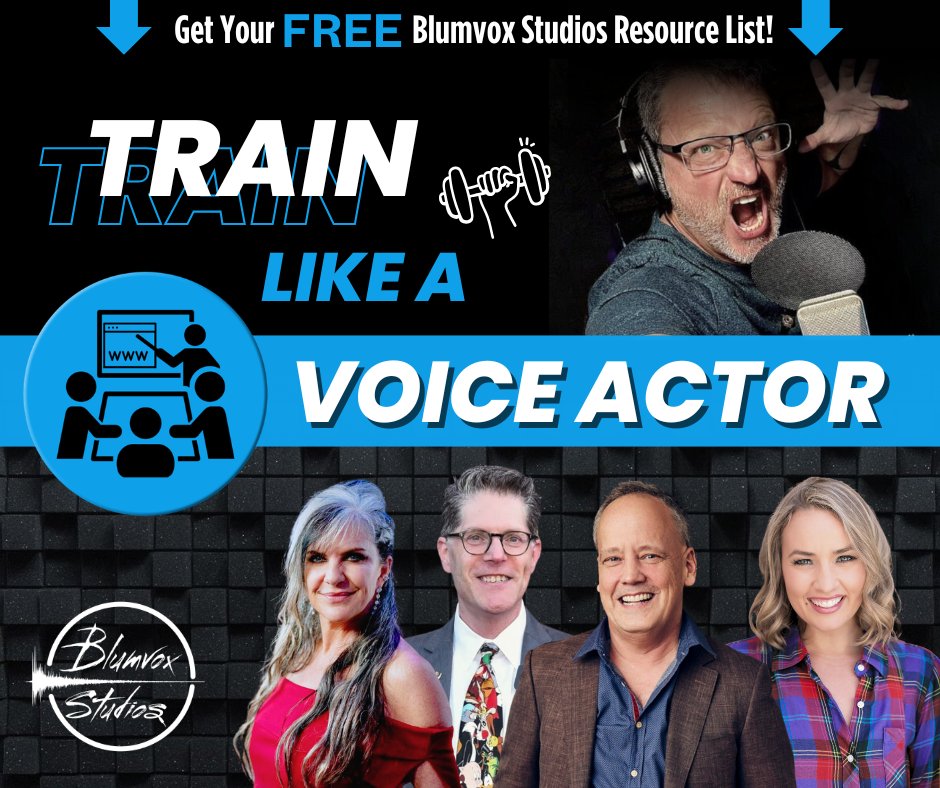 TRAIN LIKE A VOICE ACTOR! 🏋️

Looking for more training? Steve believes in diversifying your education! Explore the VO LEARNING SITES section in Steve's recommended resources!

Download your FREE Blumvox Resource Master List here: blumvoxstudios.com/lp/mrl-opt-in/

#VoiceoverTraining #VO