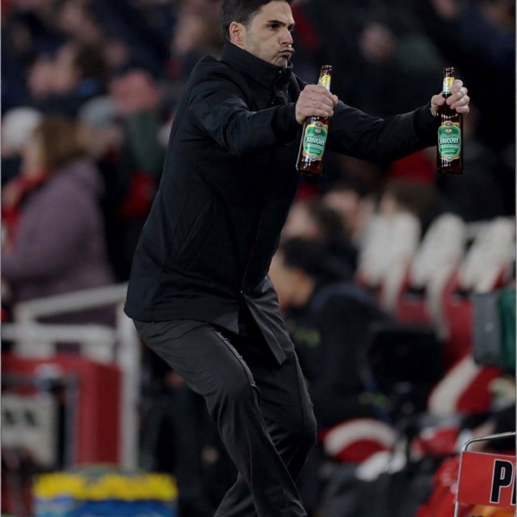 ChrisJackson_84's tweet photo. Arteta has bottled it again!  #SOUARS https://t.co/SzyLPSA2Gi