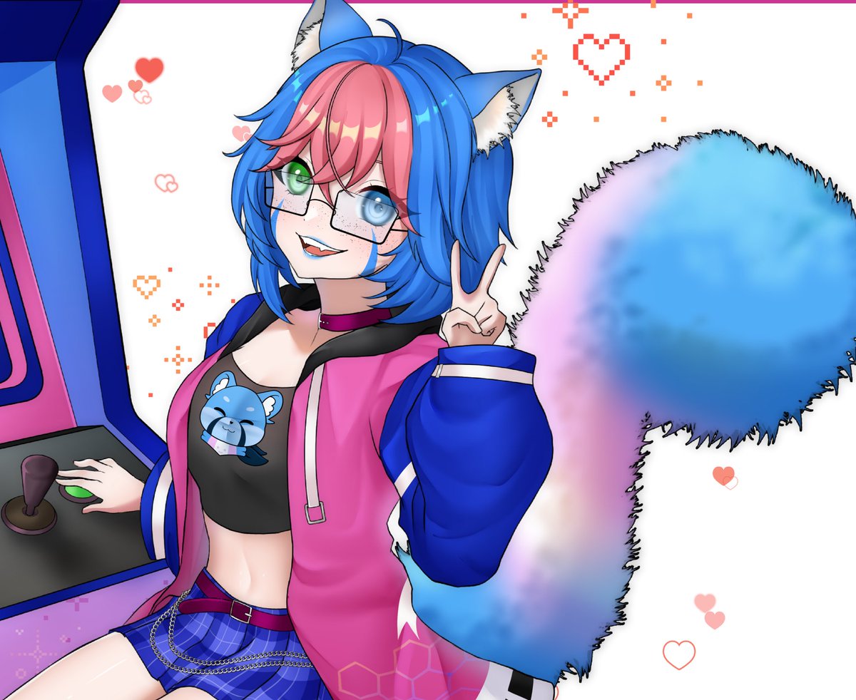 💙🏳️‍⚧️Ayasu | Blue Red Panda👾🕹️ tweet media