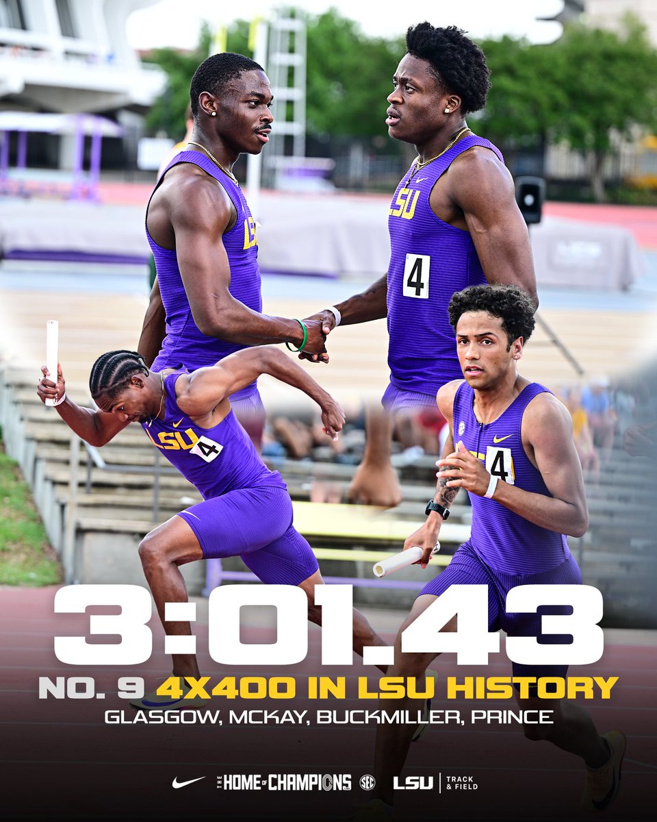 LSU Track & Field tweet media