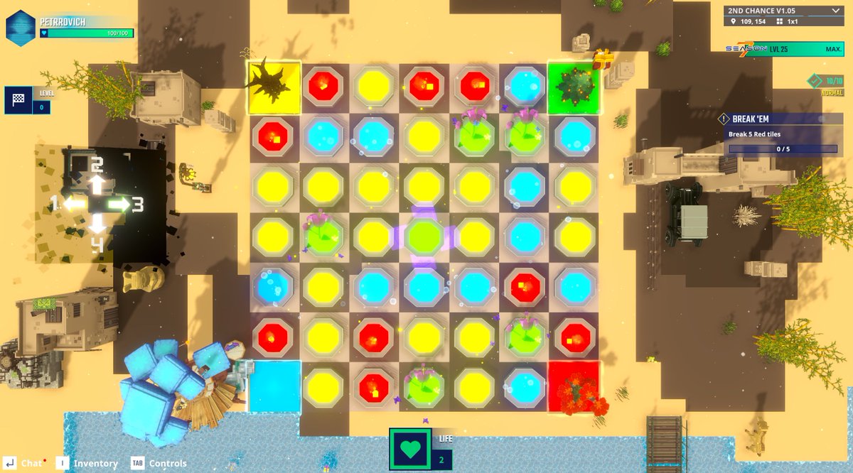 Alexand34675719's tweet photo. Red lights lined up in The Sandbox Season 7—spotted the pattern. @TheSandboxGame  https://t.co/aaCnEa0ozI #Season7 https://t.co/8S4rslO2F4