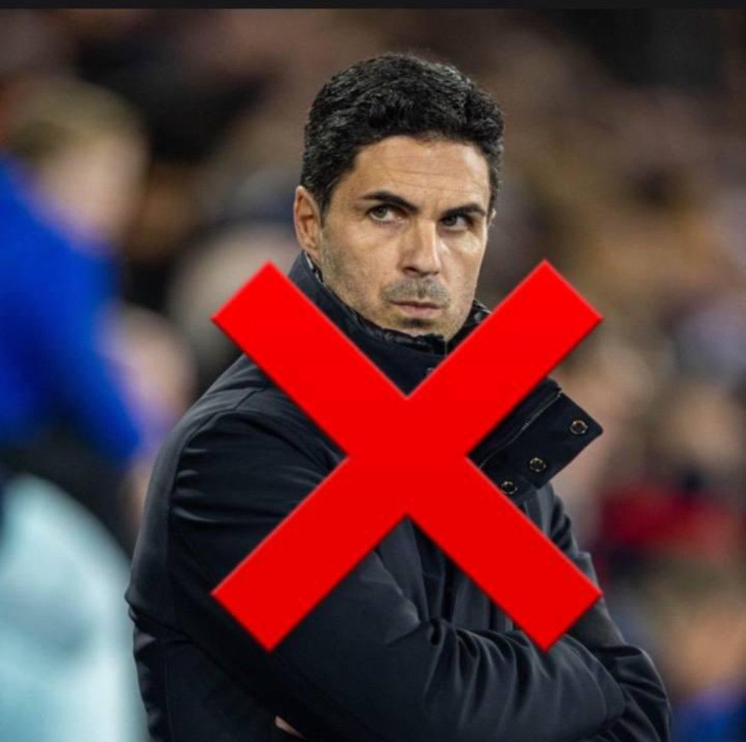 SACK ARTETA NOW tweet media