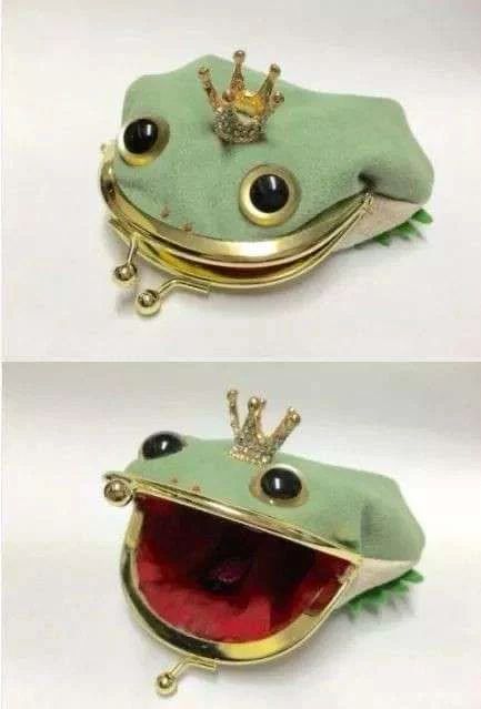 RaminNasibov's tweet photo. frog wallet https://t.co/UurrExCkkt