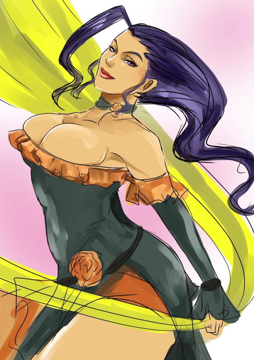 AnimaFiorente's tweet photo. //I’m sorry, but Rose has to be the PRETTIEST female in Street Fighter. Everything about her is perfect—color palette, complexion, hair https://t.co/wDBdeprLfq