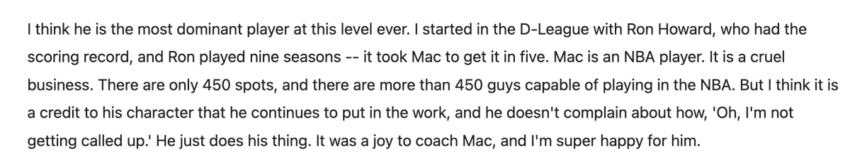 CodyTaylorNBA's tweet photo. Last night, I asked Osceola head coach Dylan Murphy about Mac McClung winning MVP for the second time this season: https://t.co/RrrG7zCuv8