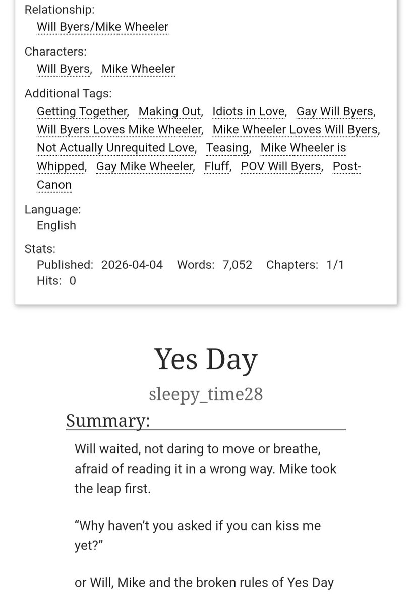 lovepineapples3's tweet photo. new #byler fic alert 💝

flirting, extreme amount of blushing, and a lot of yes sayings

they are in love, your honor

🤲 https://t.co/f2CVmQ18Rx https://t.co/BVXojcwMeA