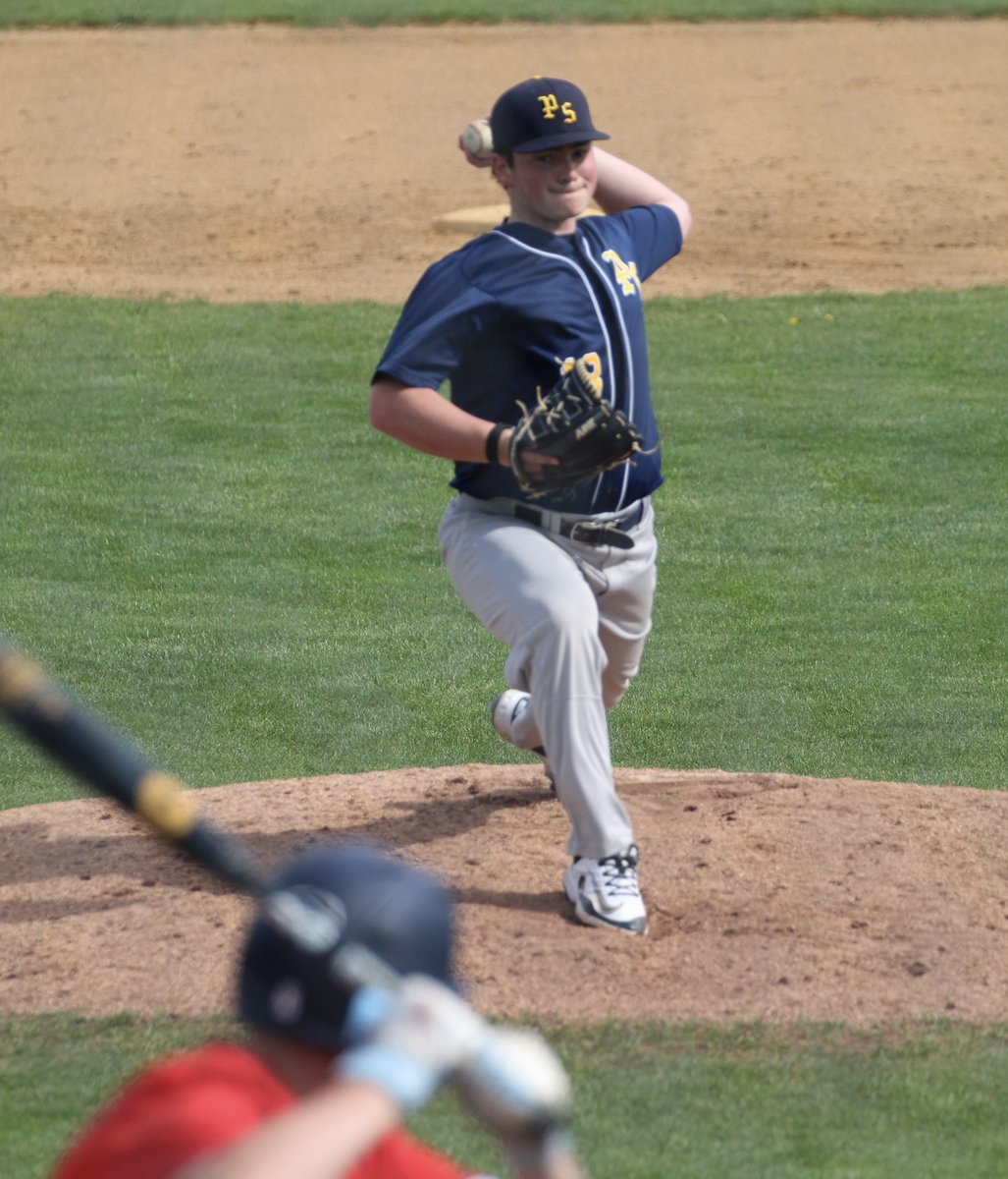 PotomacStateBB's tweet photo. Sweep!

Jayden Lester picks up the win with 4 innings of solid relief work as Potomac State wins 13-5 in game two over Shenandoah. https://t.co/aX0LLBlrrw