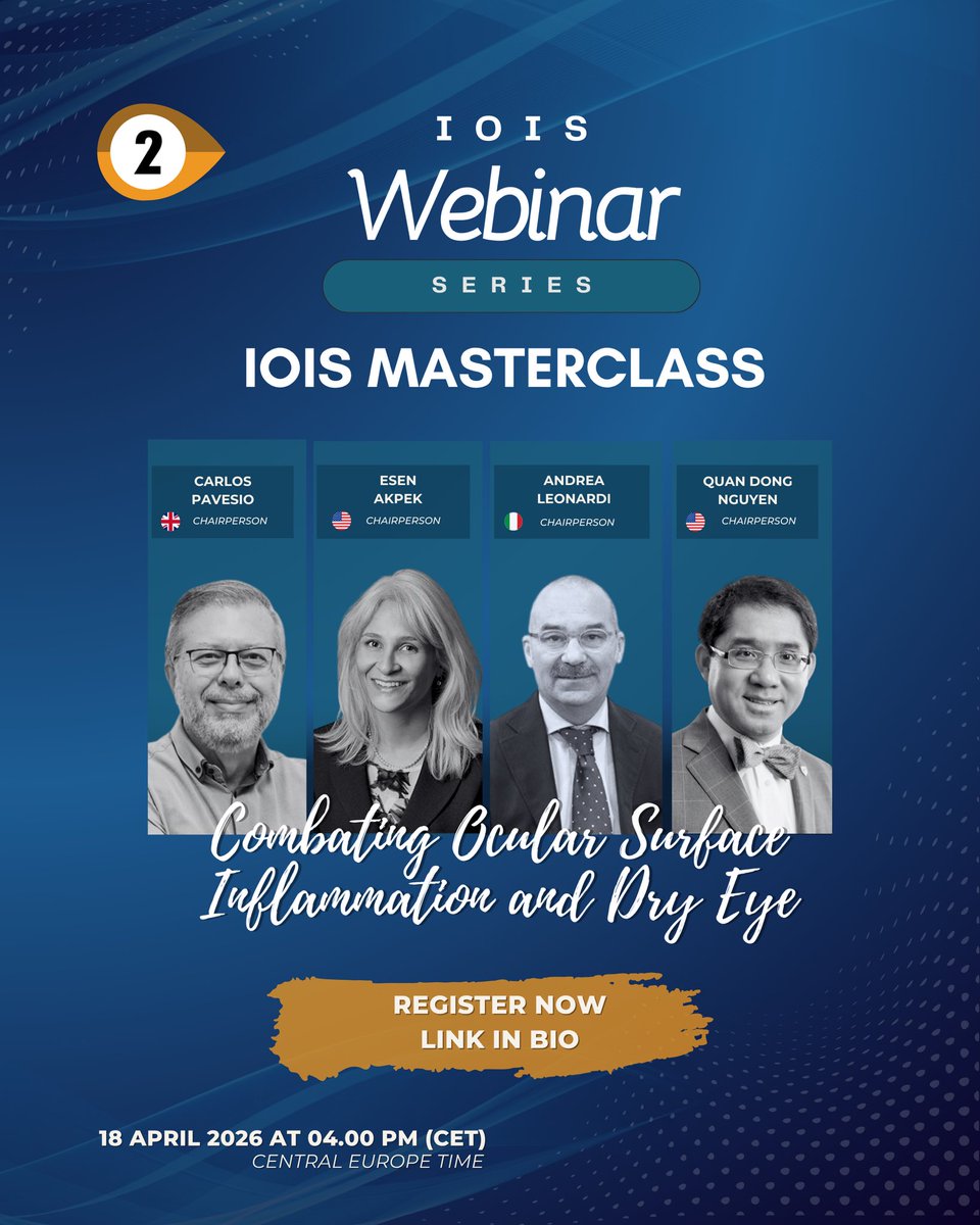 IOIS - International Ocular Inflammation Society tweet media