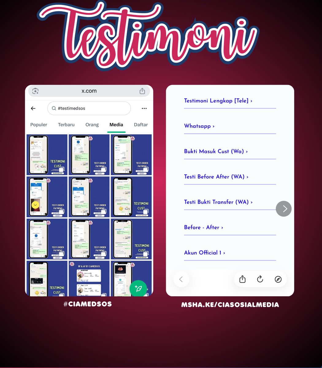 ♥︎𝖈𝖎𝖆 | Jual Followers Permanen tweet media