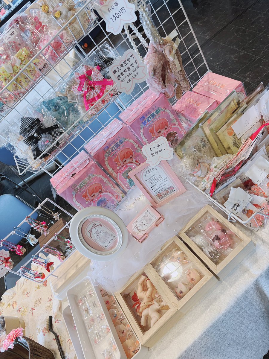 今日はきらきら工房（<a href="/majorio68/">きらきら工房</a> ）さんに出店しております💓
秋田ポートタワーセリオンにて開催中✨
ぜひお越しください😊
#セリオン