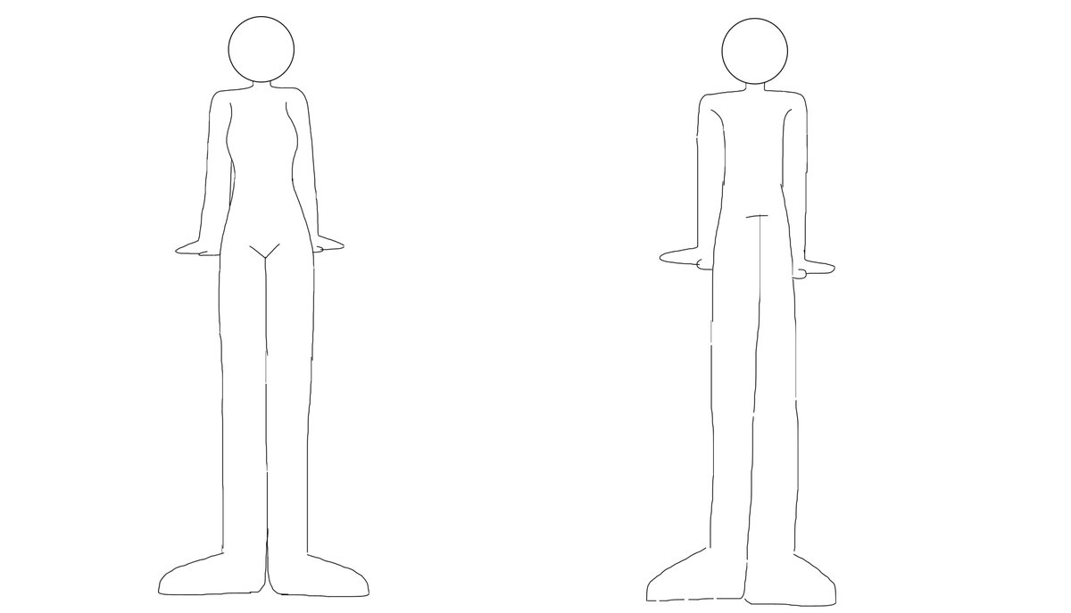 #FHSSpringVeilsOfMystery #FHSSVoM se me dio por hacer esto xd

esta sería (mas o menos) los cuerpos de los personajes de fhssvom, pero no todos tendrán esta base