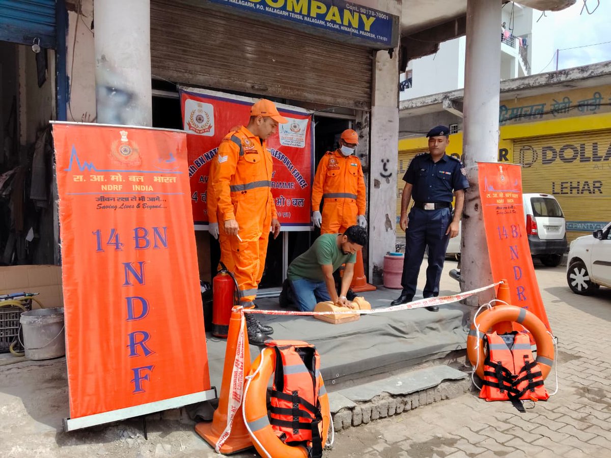 14TH NDRF , NURPUR tweet media