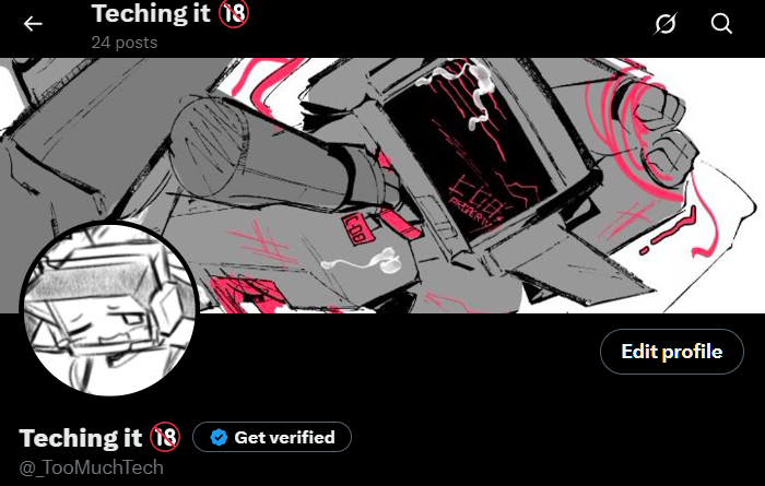 Teching it 🔞 tweet media