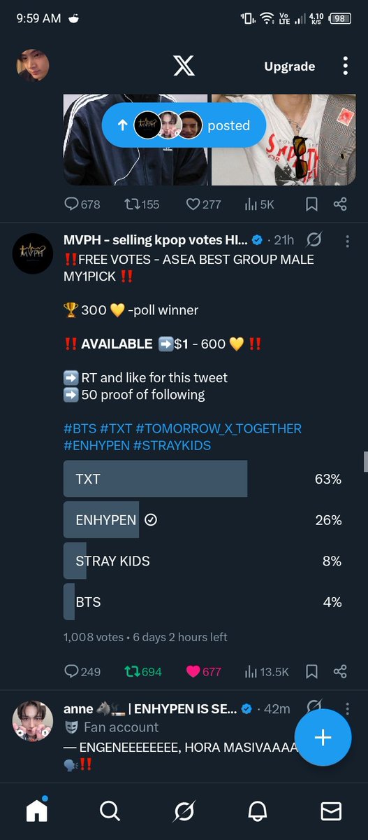 aes | ENHYPEN IS 7 | JAYPRIL!! tweet media