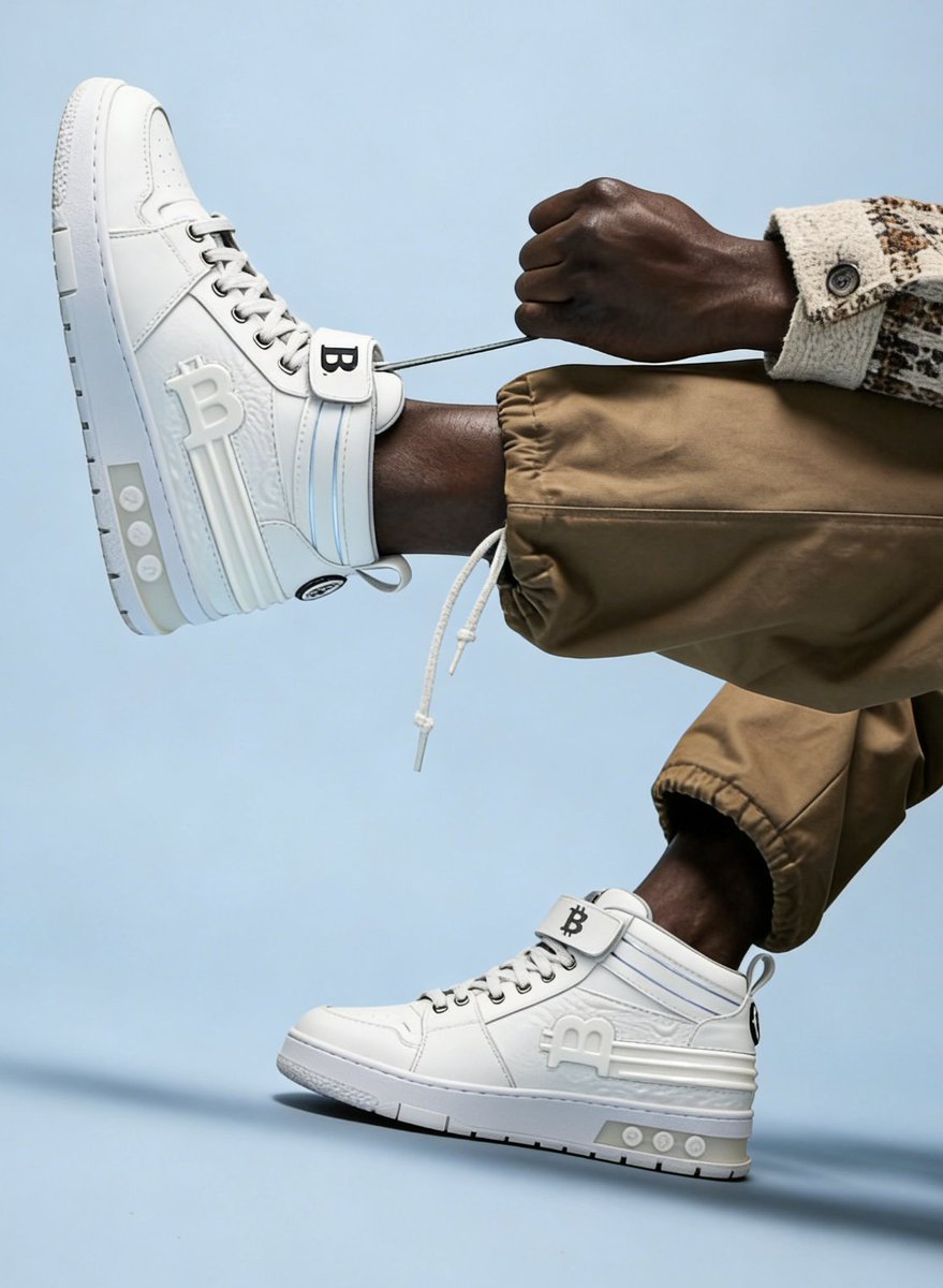 XCart_Labs's tweet photo. BTC Lifestyle Sneakers

We stand in the rhythm of a new era, looking back toward the innovative future of crypto culture—one that goes beyond the narrative of trading. It transforms into a living part of our everyday lives, redefining wearable trends and reshaping a tangible lifestyle you can truly touch.

By sustaining the creation of powerful symbols, we bring them into the real world—moving seamlessly through daily life as expressions of a new cultural form.#BTC #ART #XBITOETH #Web3 #Bitcoin #Sneakers @bitcoinmagazine @binance.zh